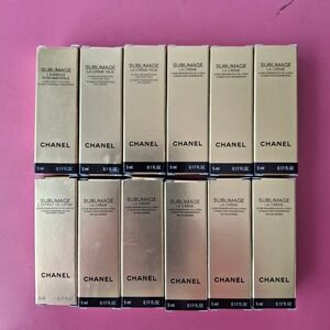 Chanel Sublimage Skincare Set La Creme Yeux L'Essence L'Extrait Travel Size